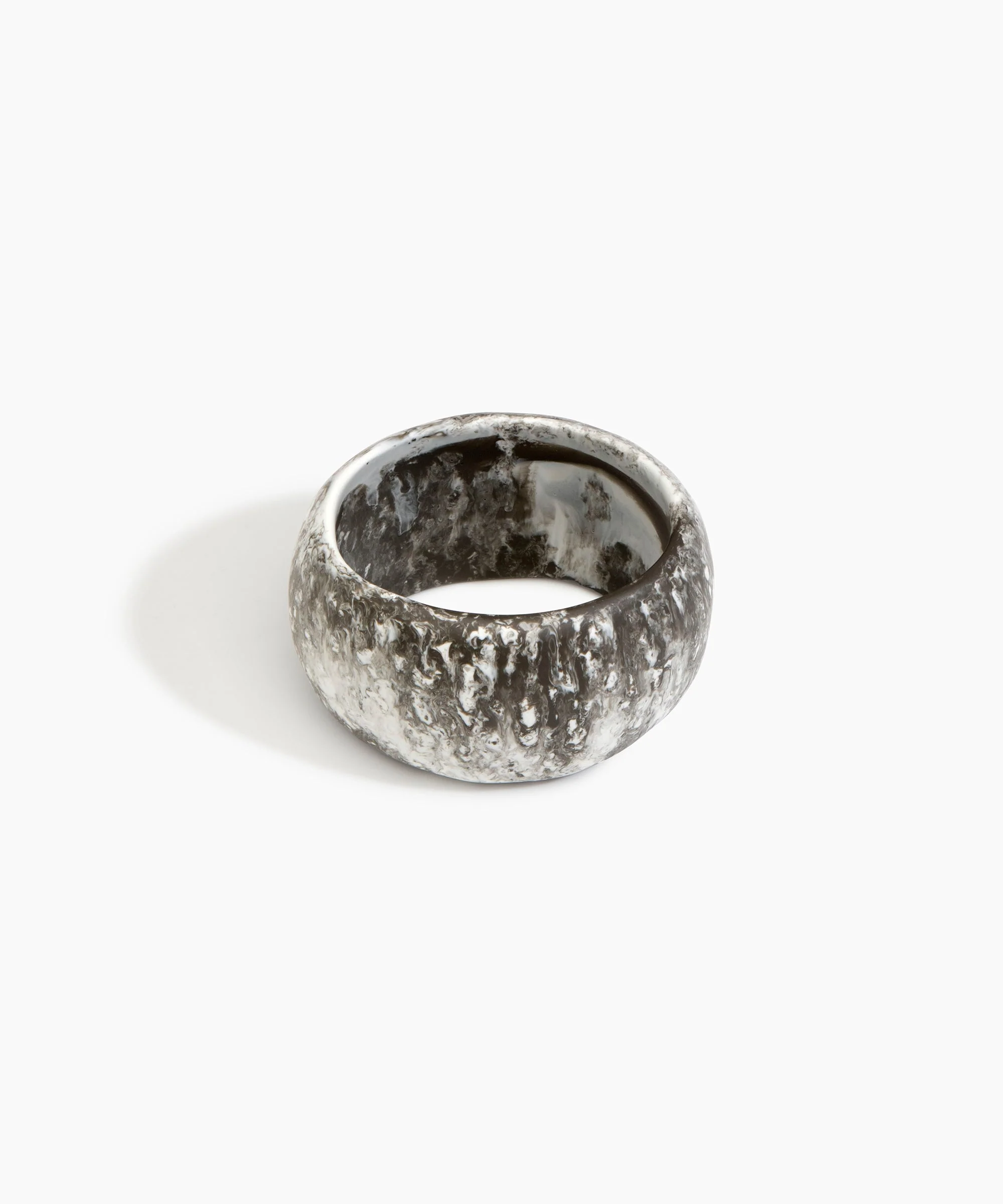 Large Organic Oval Bangle - Image 13