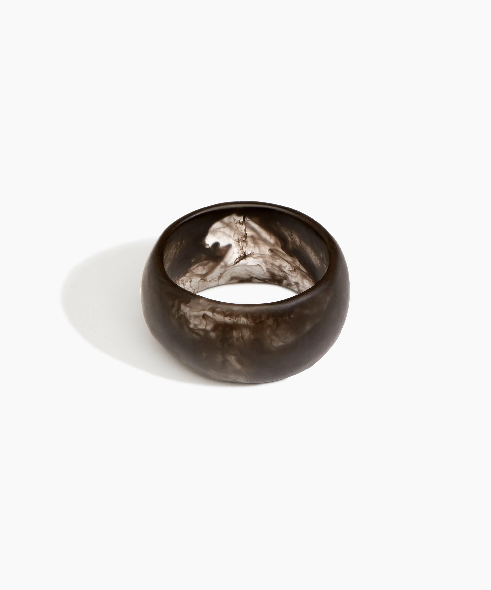 Large Organic Oval Bangle - Image 15