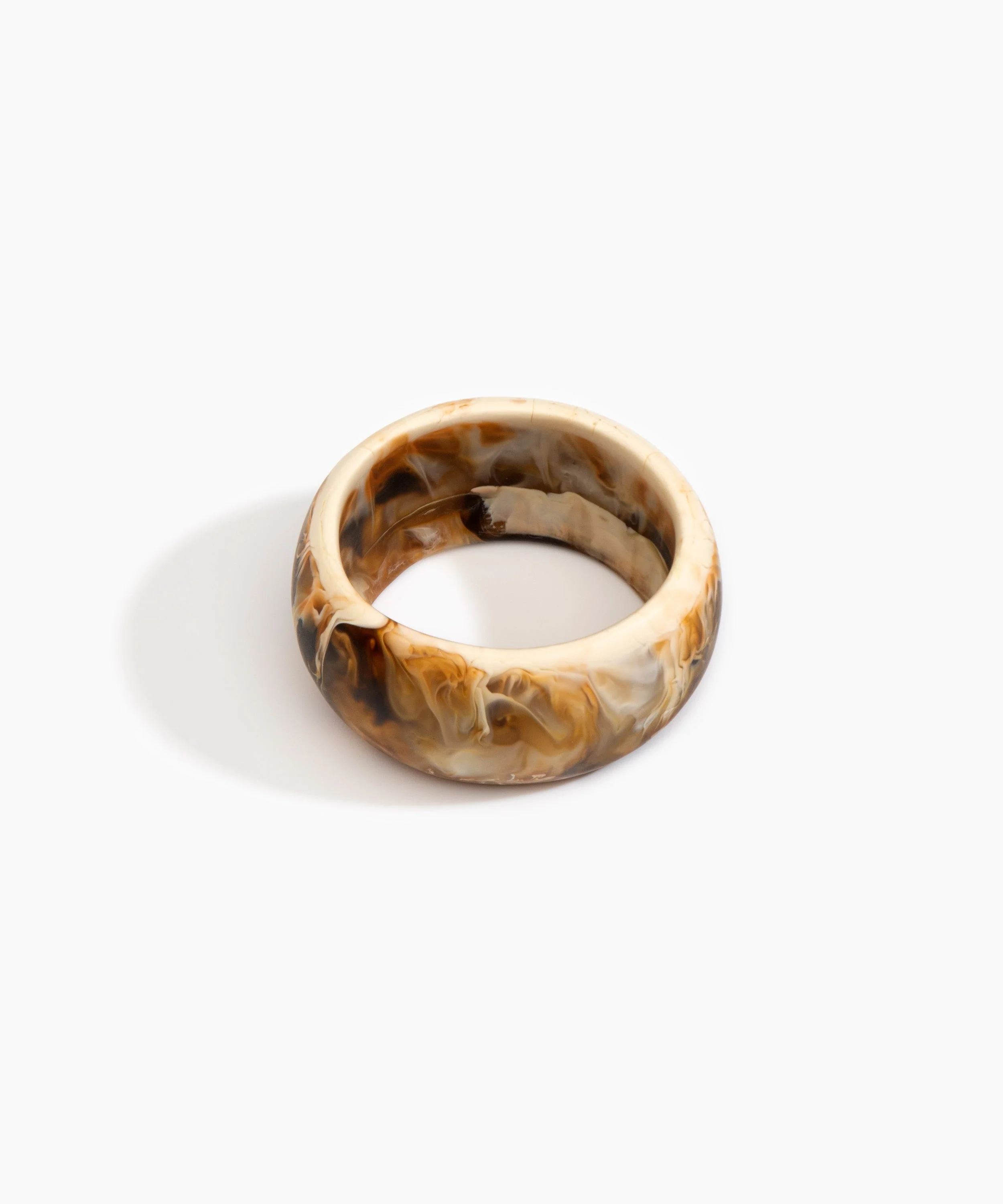Large Organic Oval Bangle - Image 35