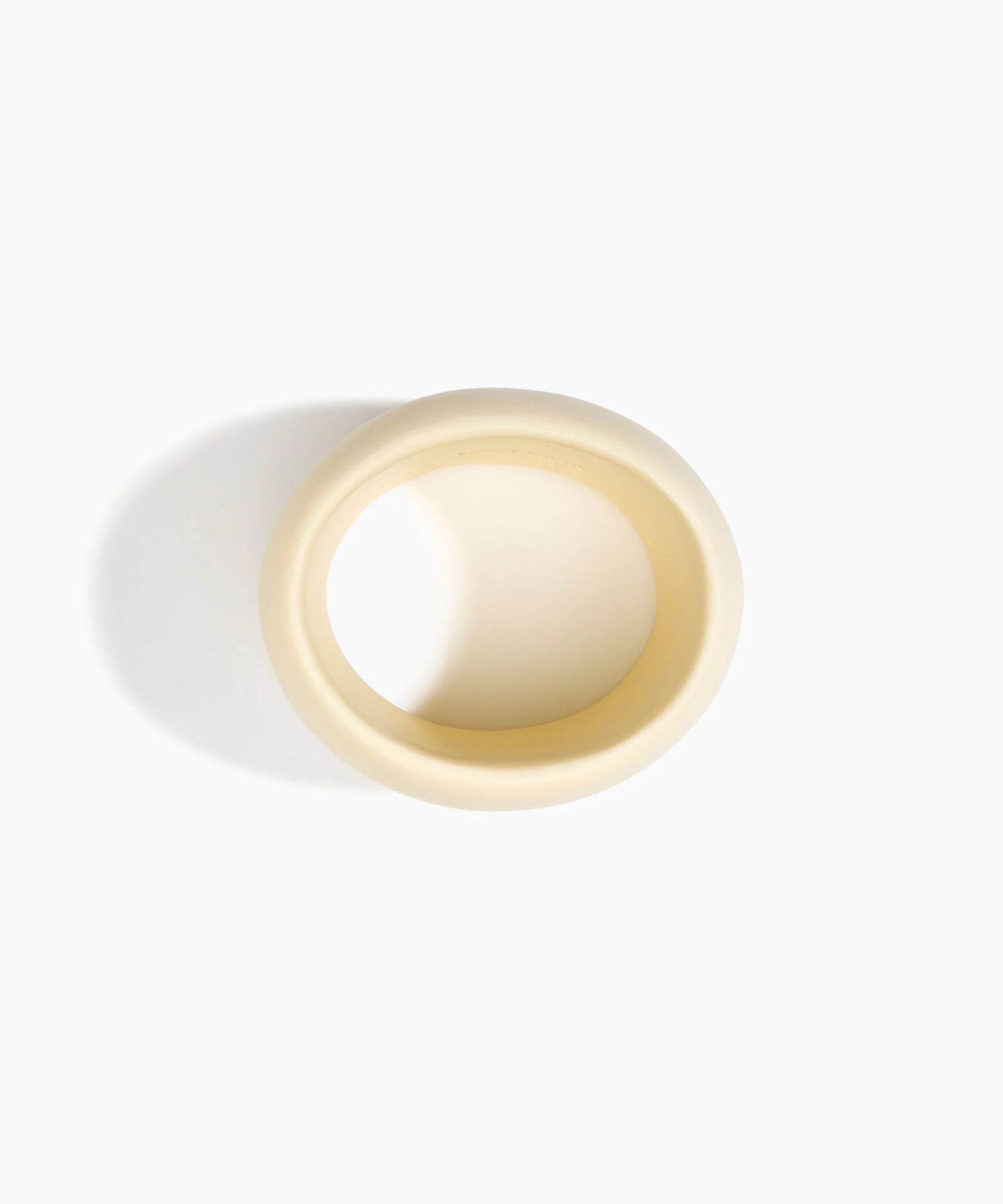 Large Organic Oval Bangle - Image 4