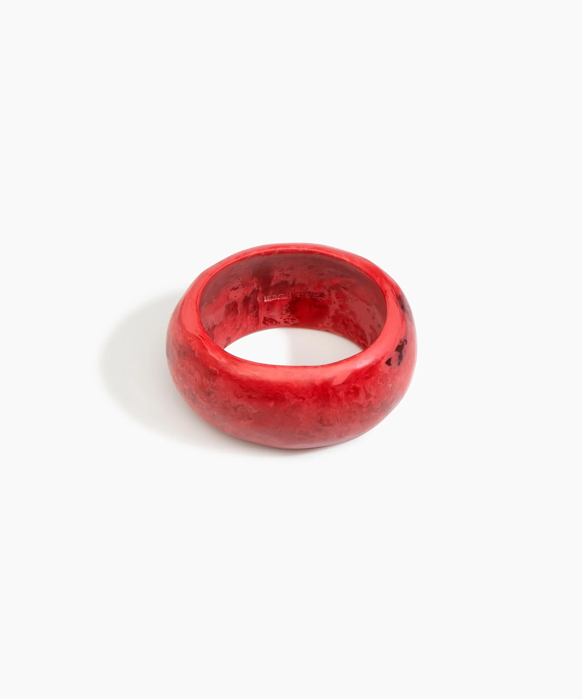 Large Organic Oval Bangle - Image 5