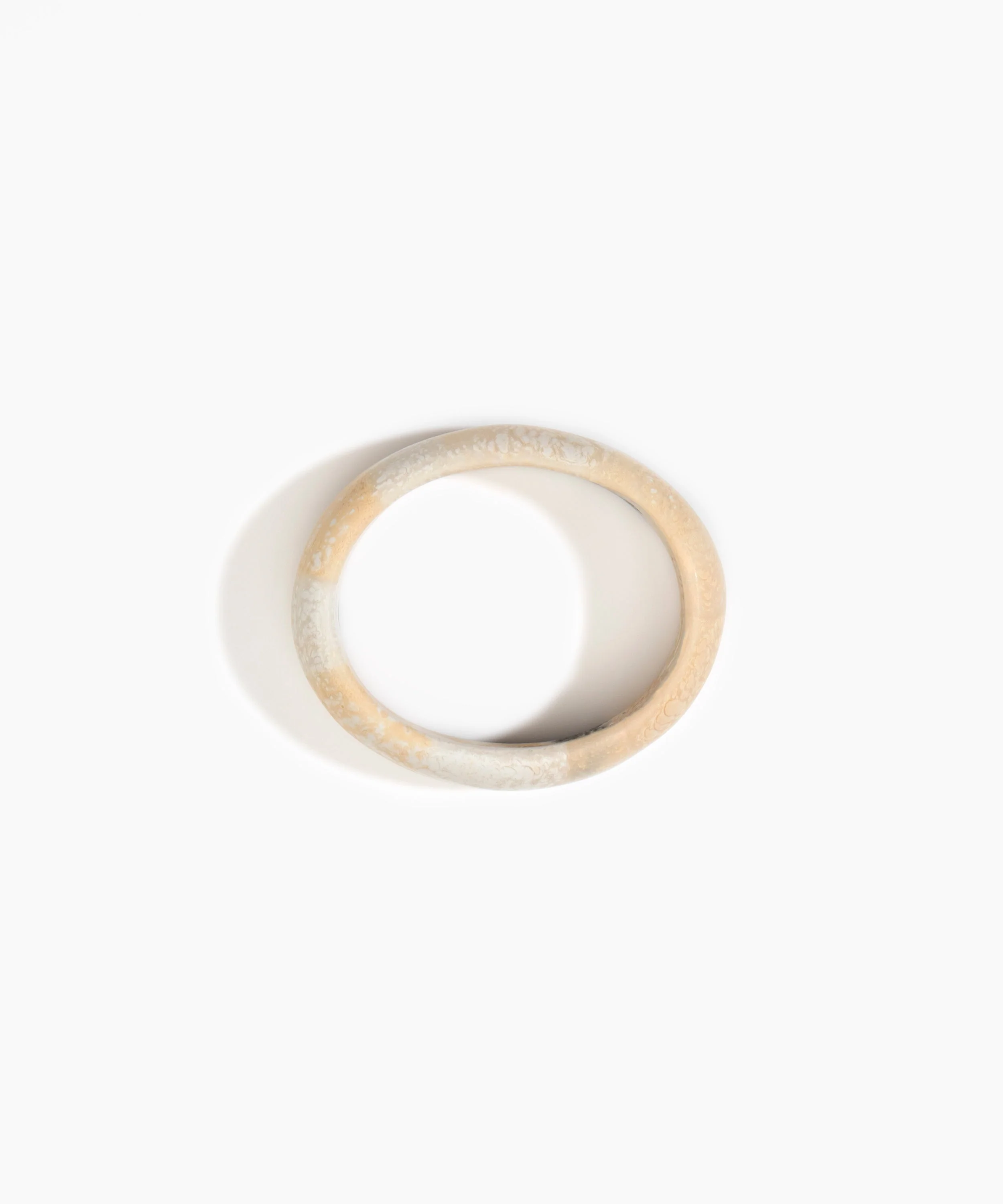 Medium Organic Oval Bangle - Image 10