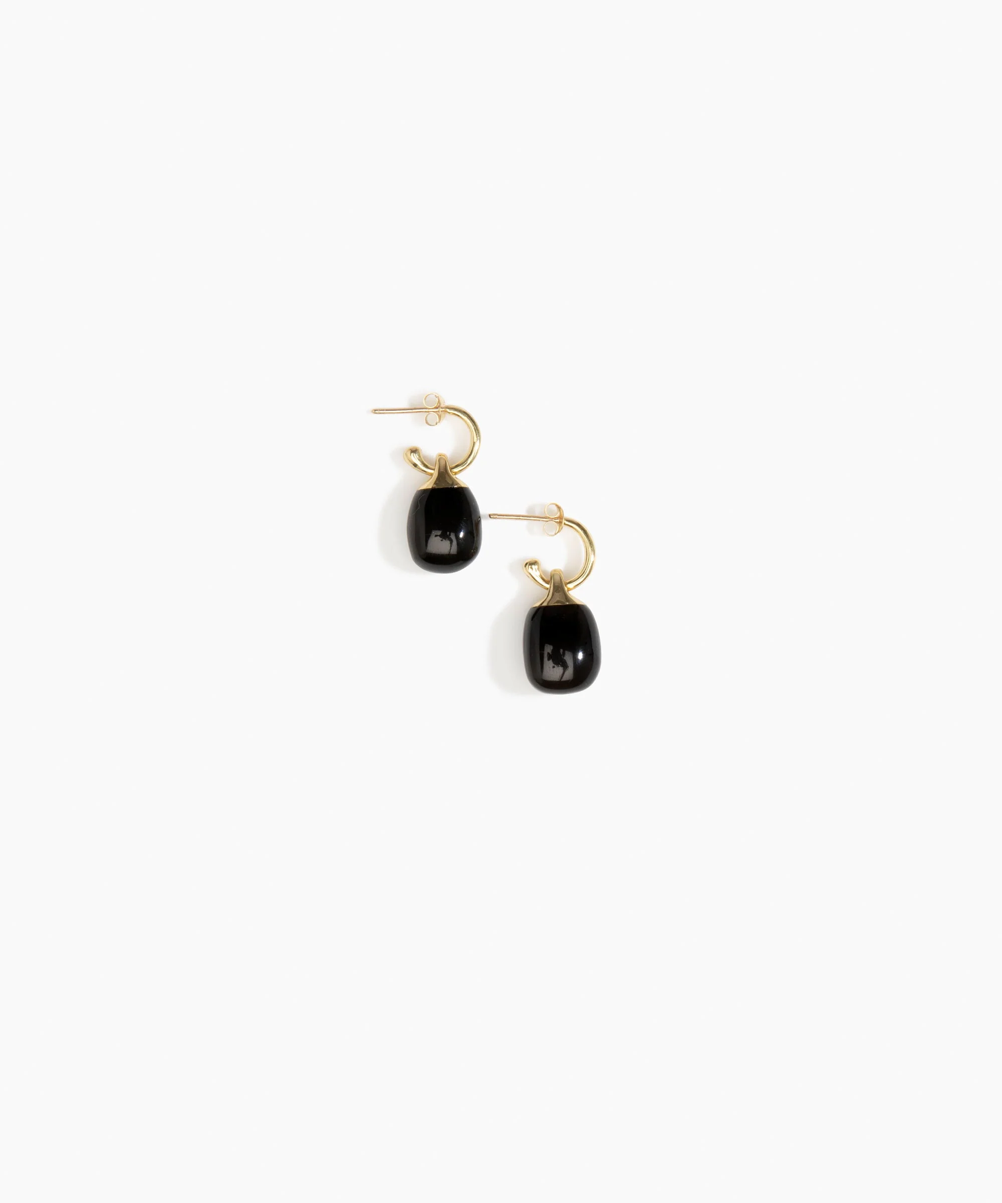 Small River Rock Hoop Earrings - Image 14