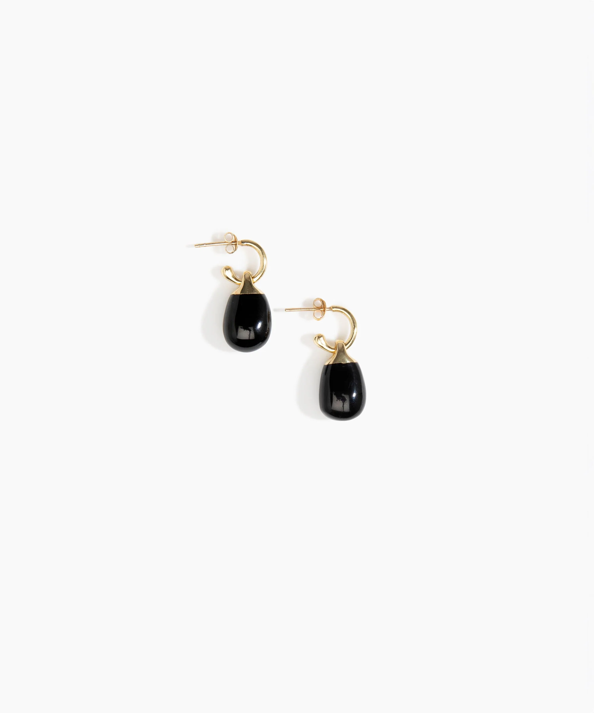 Small River Rock Hoop Earrings - Image 17