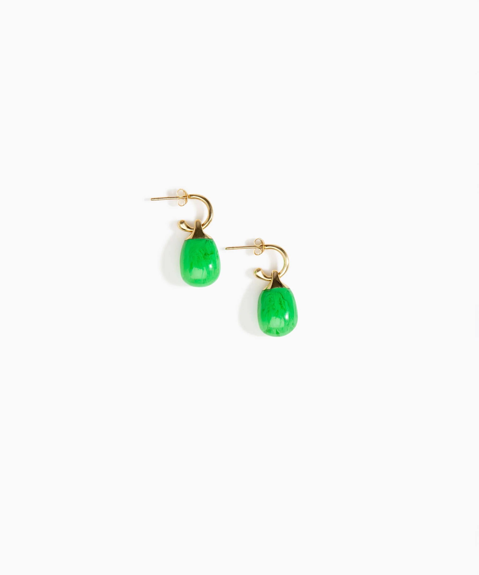 Small River Rock Hoop Earrings - Image 21