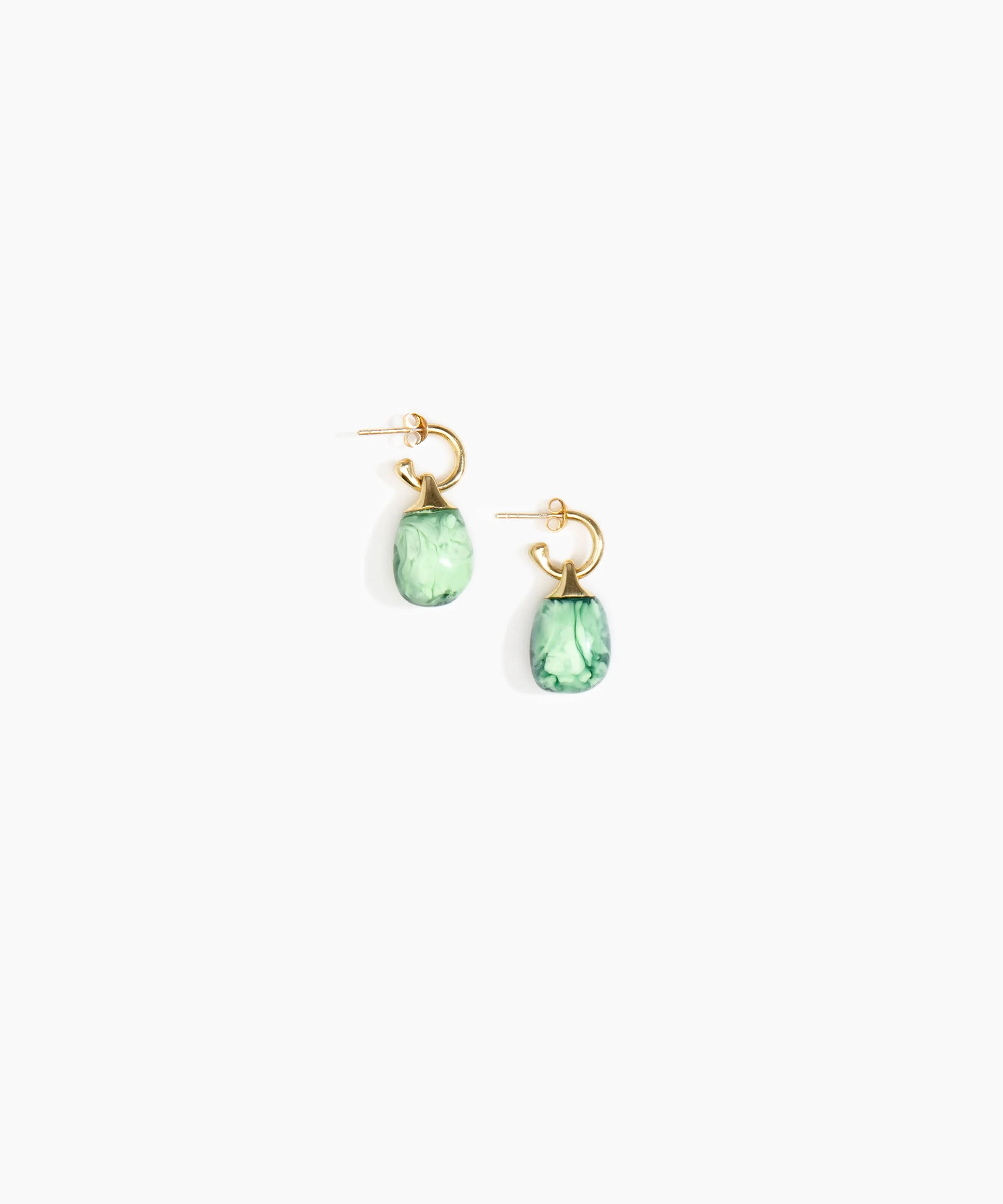 Small River Rock Hoop Earrings - Image 22