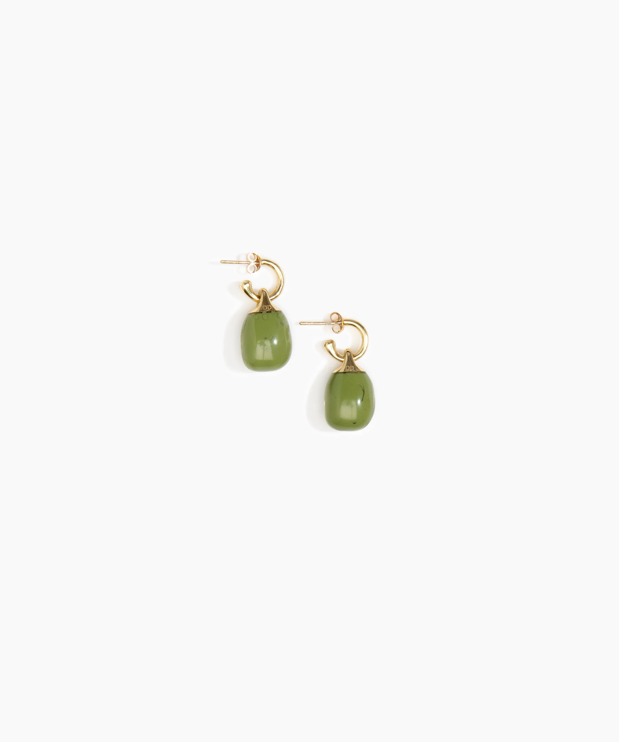 Small River Rock Hoop Earrings - Image 23