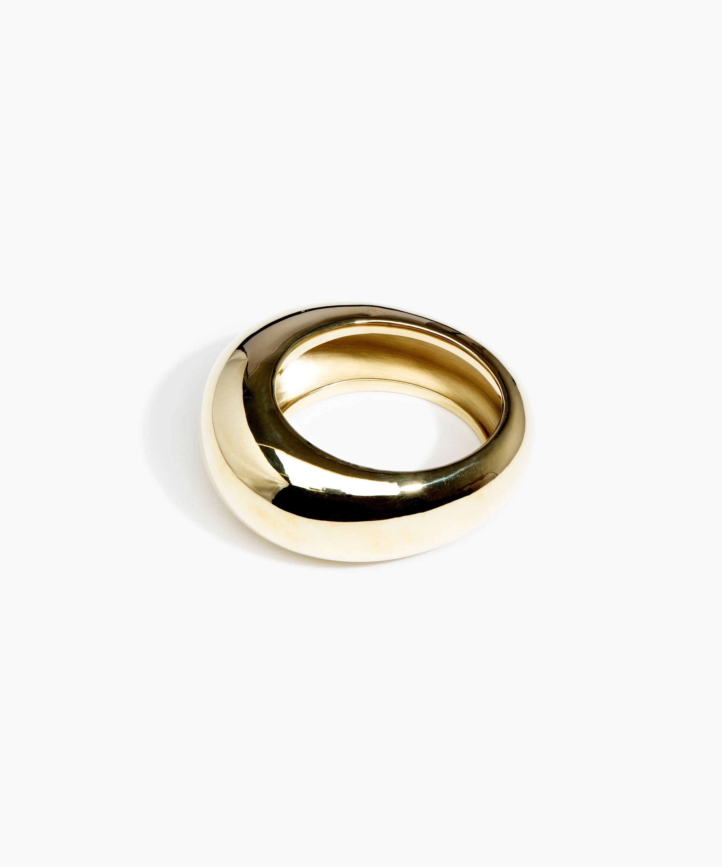 Wide Rock Bangle